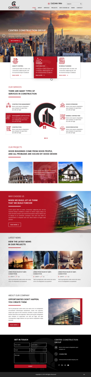 Web Design by pb for this project | Design: #22618587