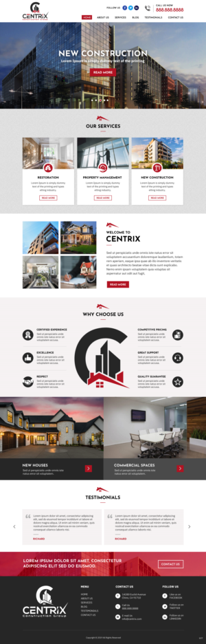 Web Design by pb for this project | Design: #22618599