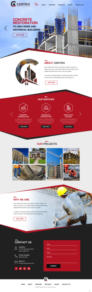 Web Design by pb for this project | Design: #22618602