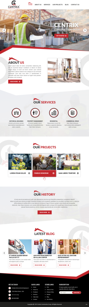 Web Design by pb for this project | Design: #22618603