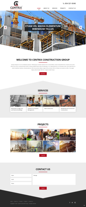 Web Design by pb for this project | Design: #22618604