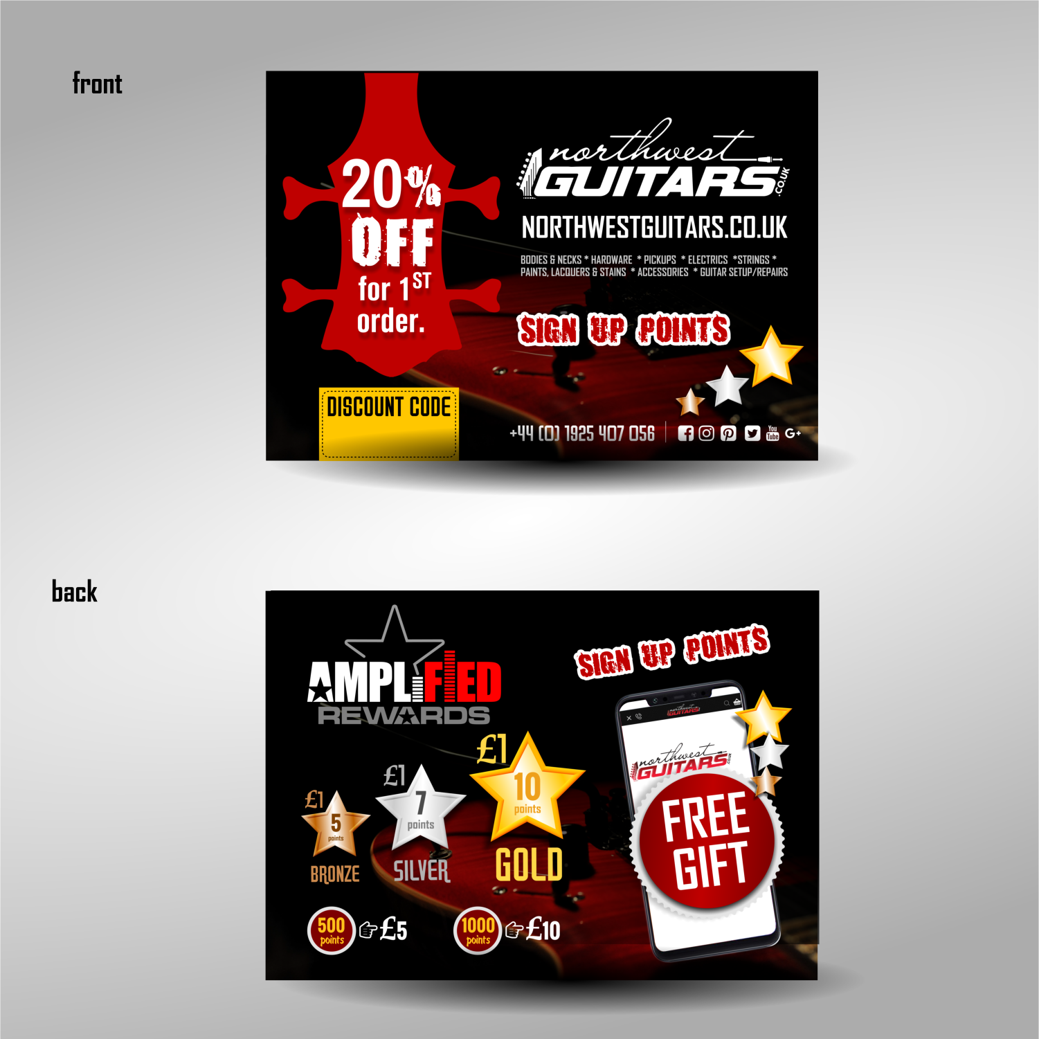 Flyer Design by elveneclipse for Northwest Guitars | Design #22735450