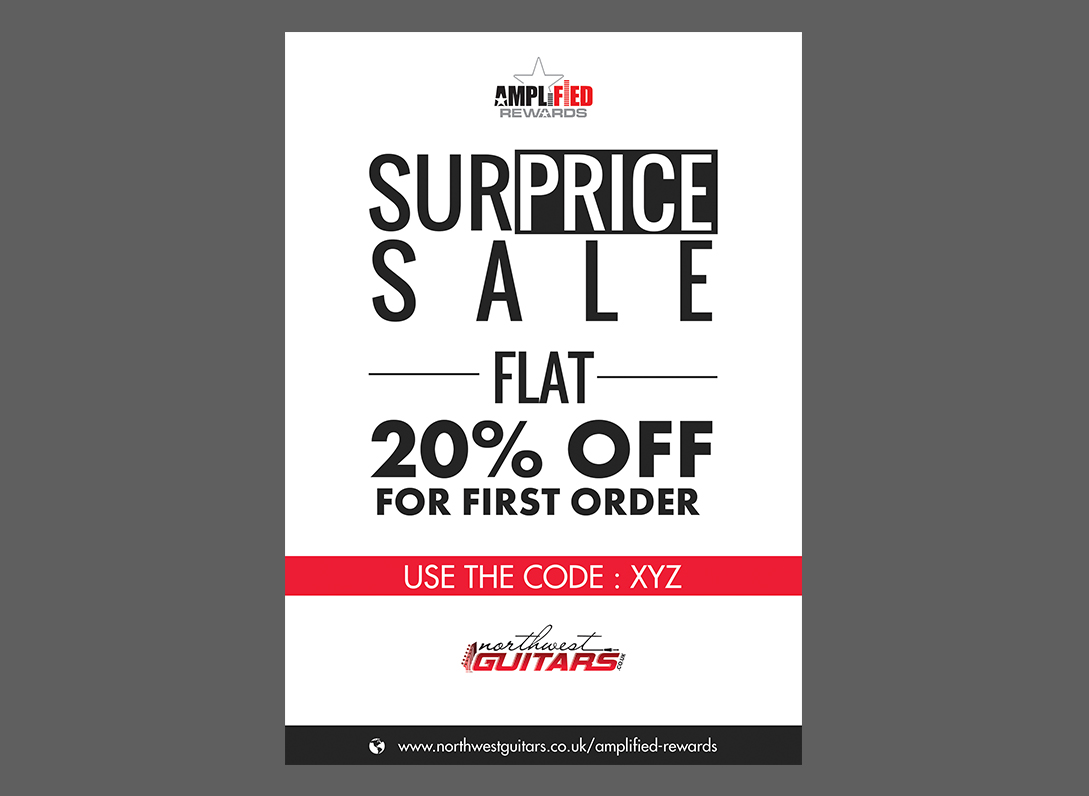 Flyer Design by aspiremedia for Northwest Guitars | Design #22664387