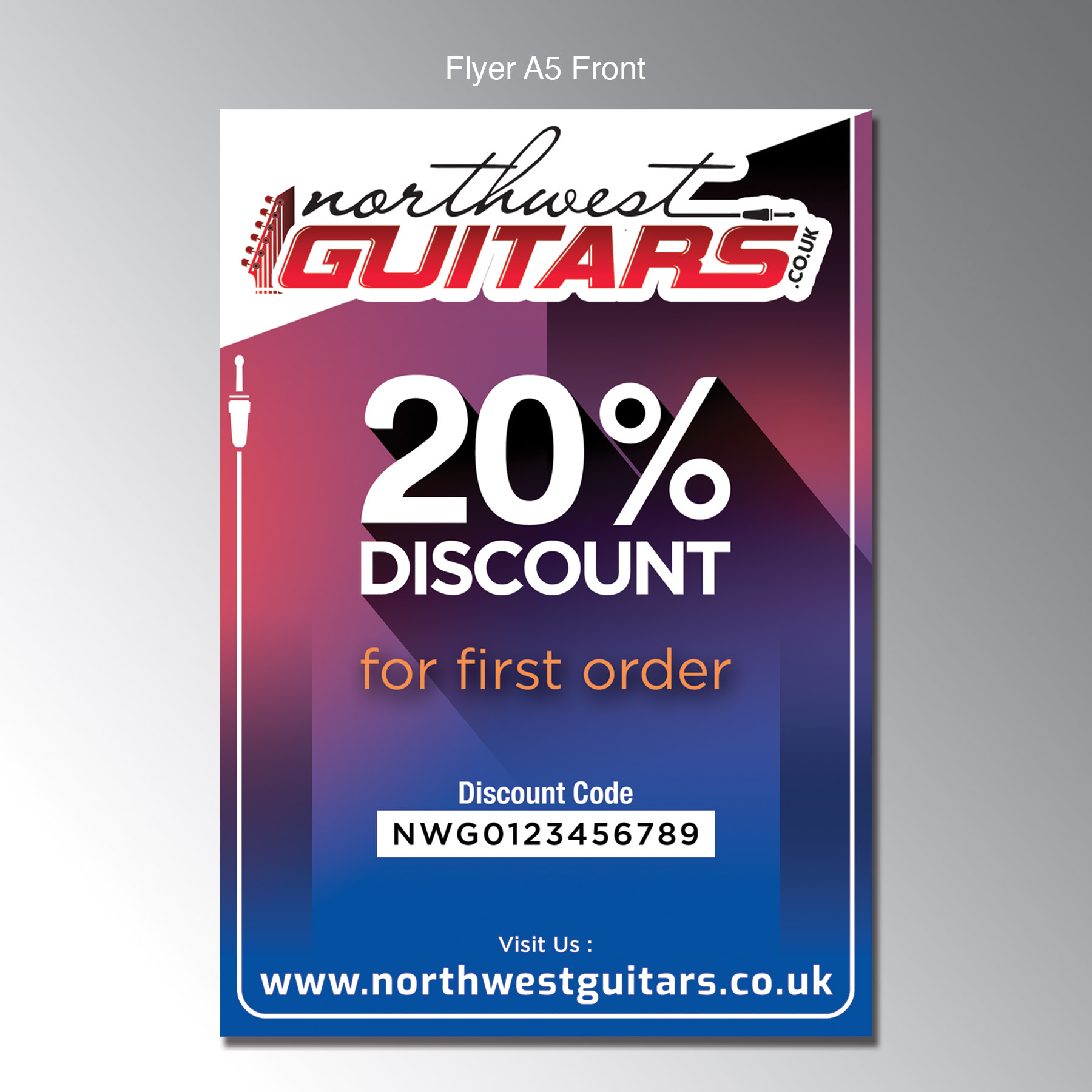 Flyer Design by Jul-D for Northwest Guitars | Design #22646807