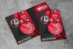 Diseño de Flyer por HeshanKavinda para Northwest Guitars | Diseño: #22619406