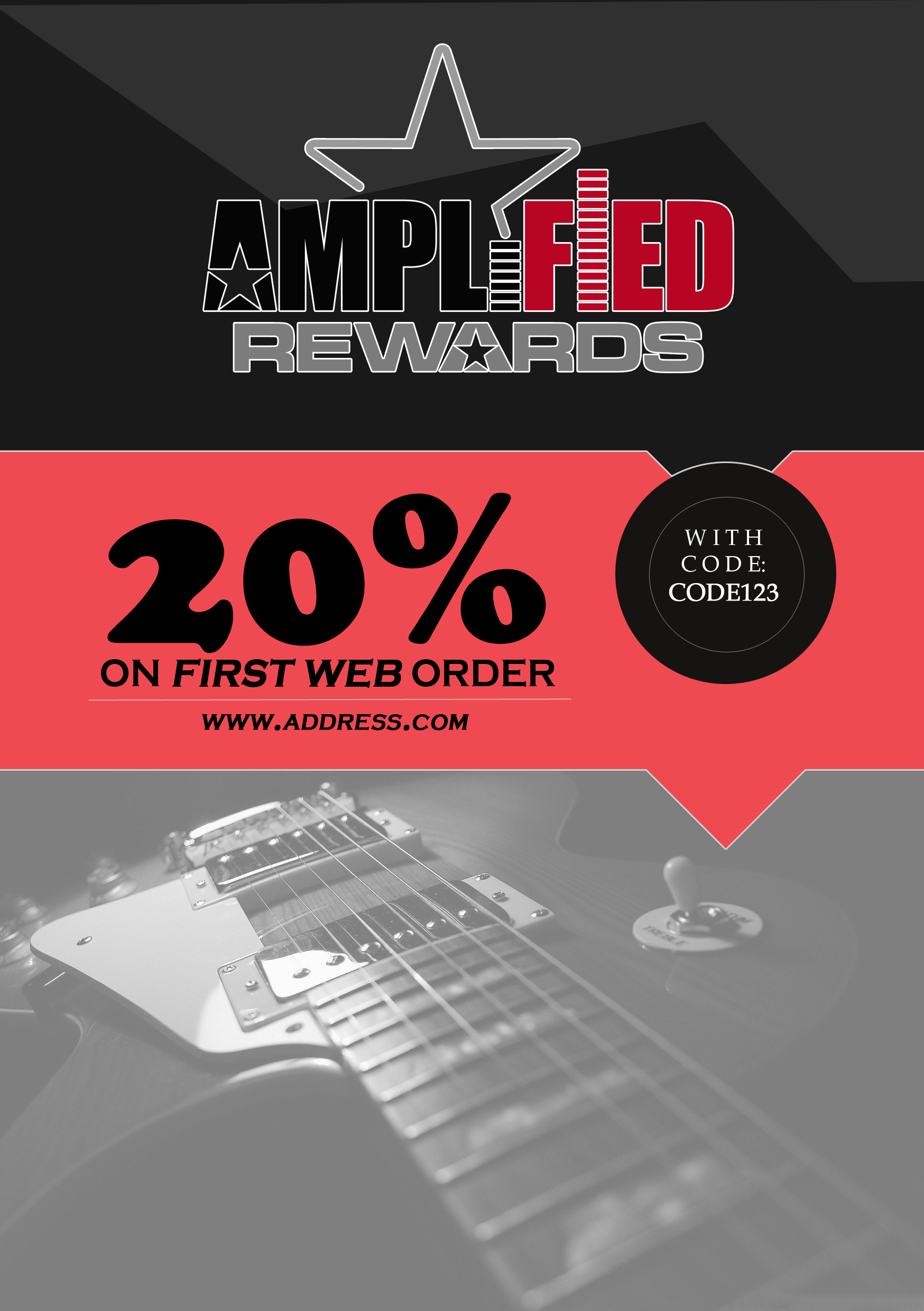 Flyer-Design von wwinner für Northwest Guitars | Design #22616411