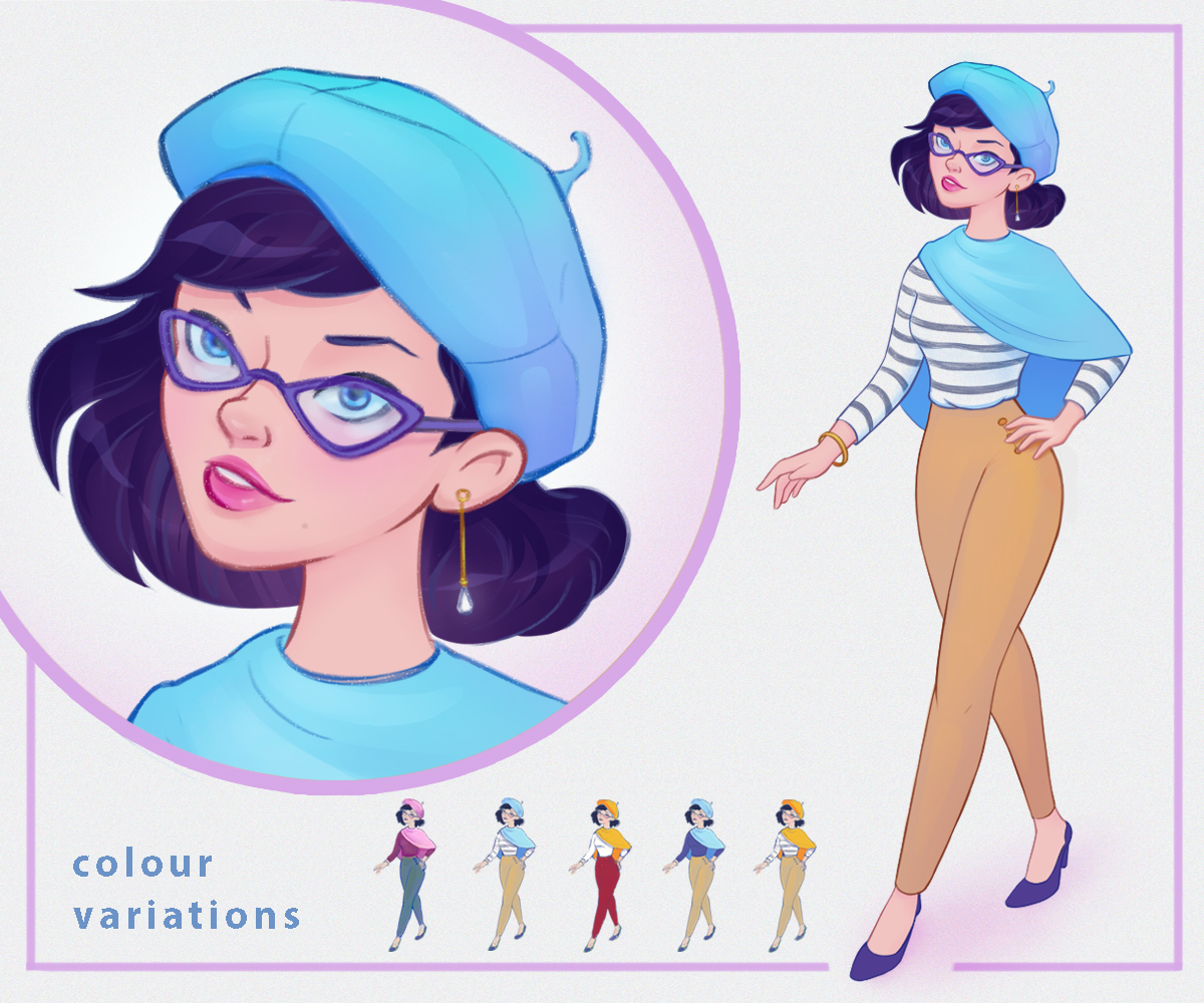 Character Design by CharleyLiv for Chérir  | Design #22657487