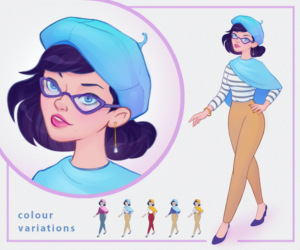 Diseño de Personaje por CharleyLiv para Chérir  | Diseño #22657487