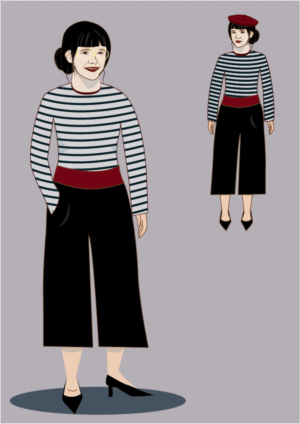 Character Design by a.khakimova 2 for Chérir  | Design: #22649190