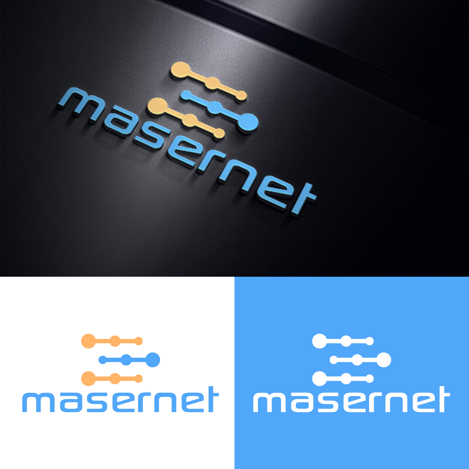 Logo-Design von R.M.T für masernet GmbH | Design: #22664132