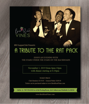 Flyer Design by alex989 for BackRoad Vines | Design: #22615341