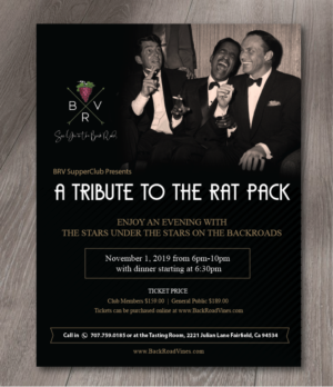 Flyer Design by alex989 for BackRoad Vines | Design: #22615722