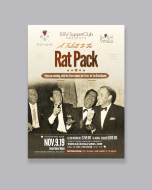 Flyer Design by Vivid Designz1 for BackRoad Vines | Design: #22612472