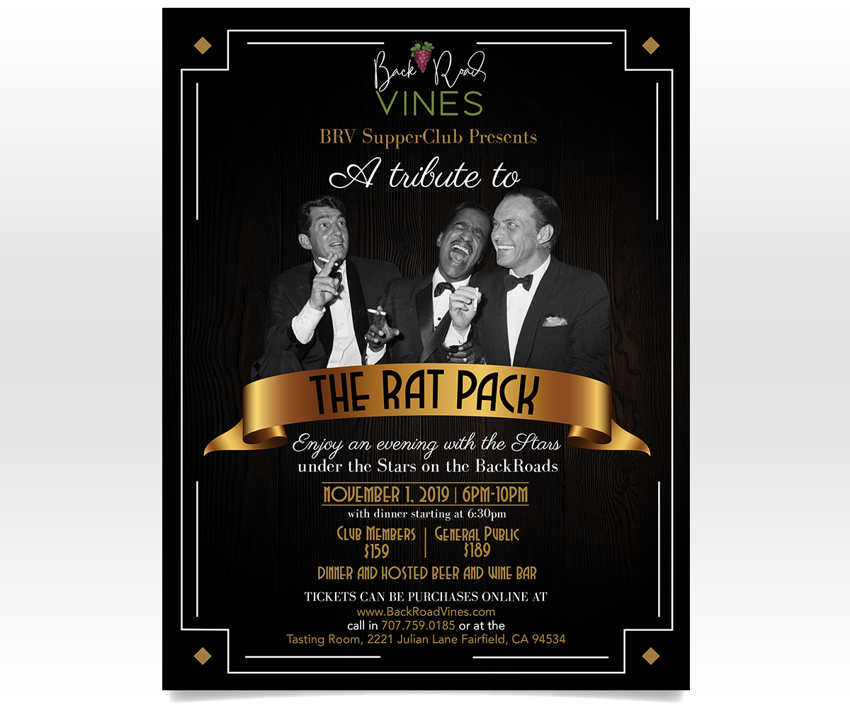 Flyer Design by Luniere Designs for BackRoad Vines | Design #22657620
