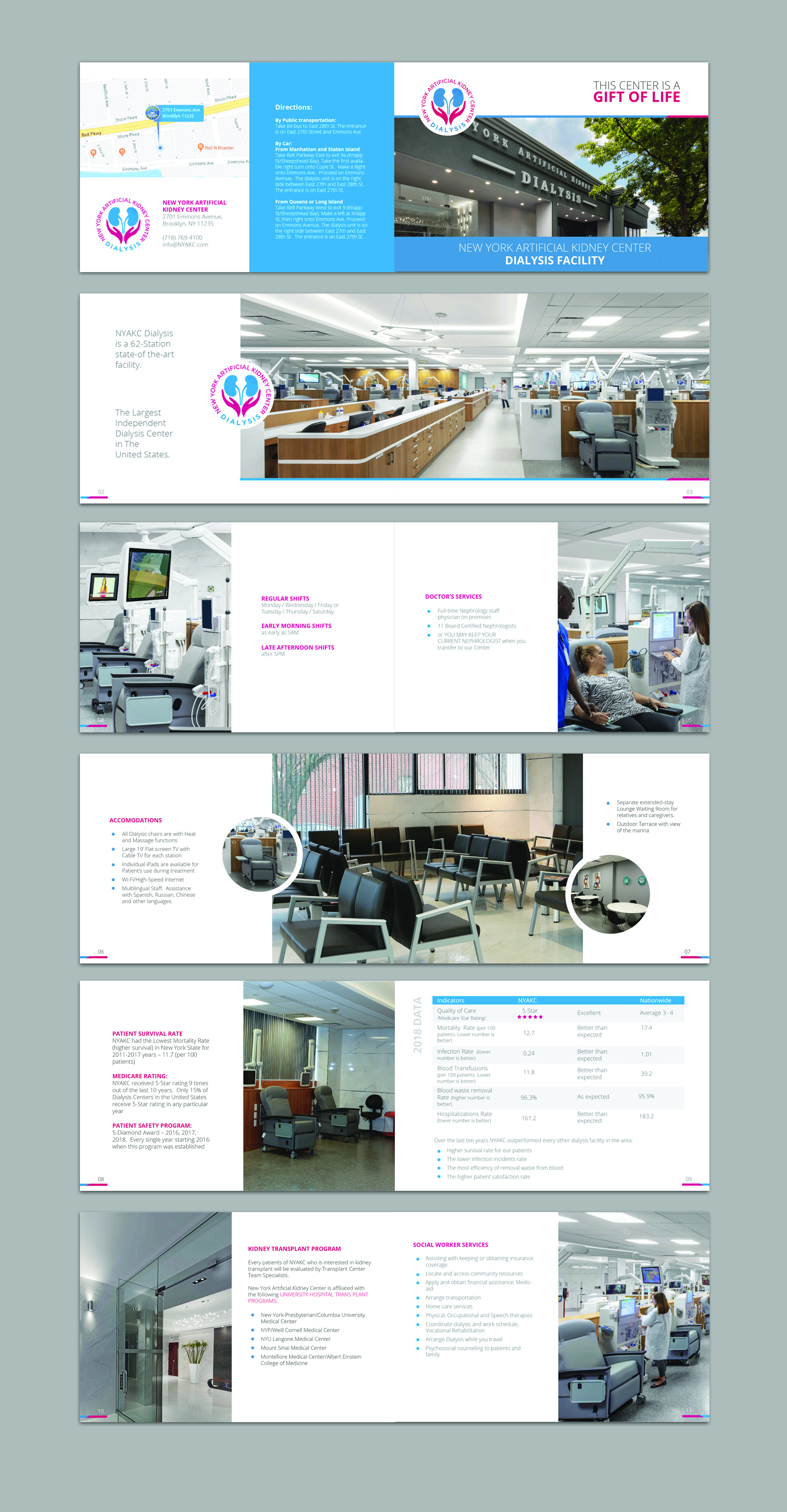 Broschüren-Design von Achiver für New York Artificial Kidney Center | Design #22678974