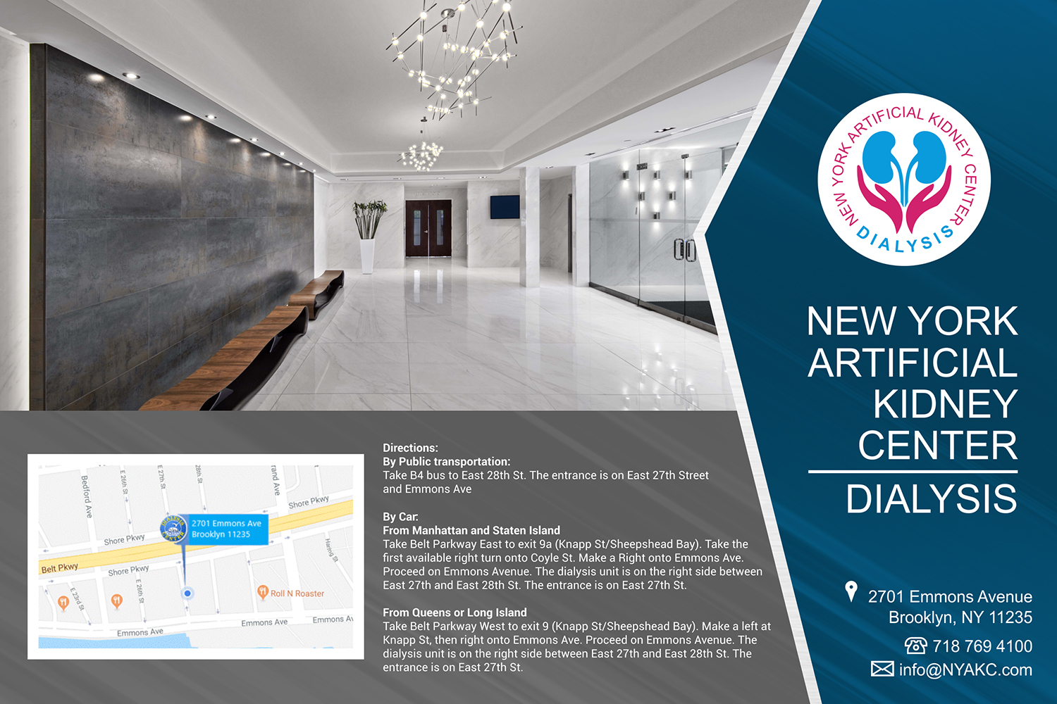 Broschüren-Design von ImageNation für New York Artificial Kidney Center | Design #22729316