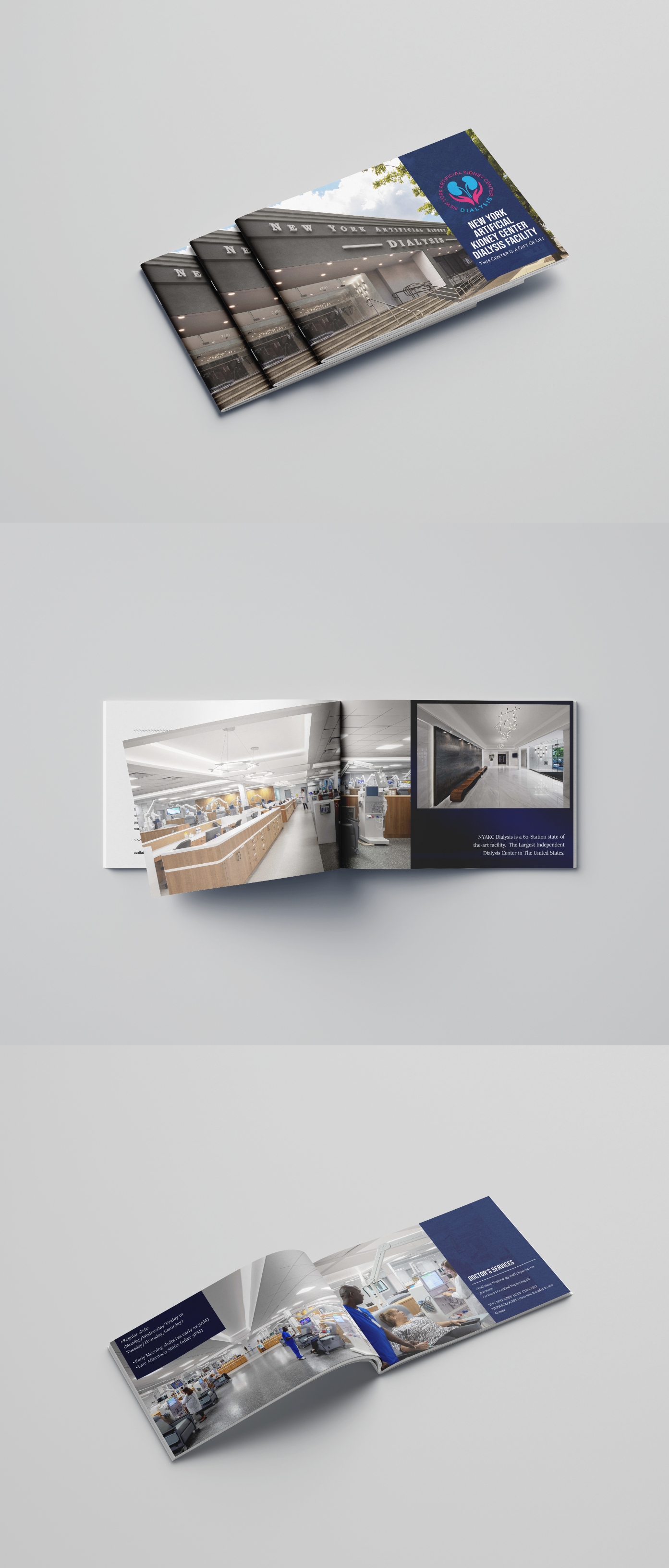 Brochure Design by AnneWanjiku for New York Artificial Kidney Center | Design #22666656