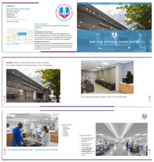 Brochure Design by PavanPrajapati for New York Artificial Kidney Center | Design: #22660413