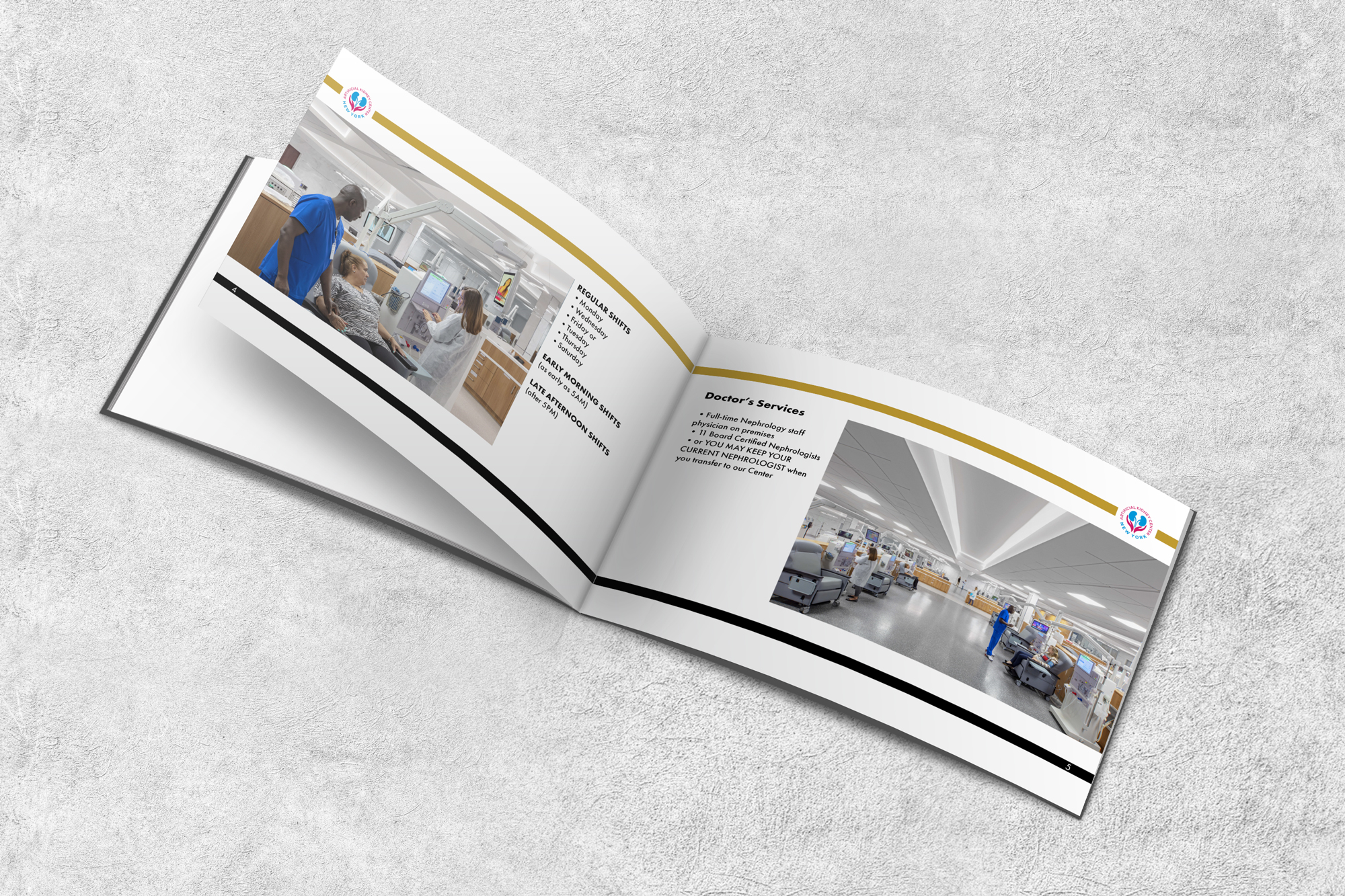 Brochure Design by cristian lee for New York Artificial Kidney Center | Design #22666035