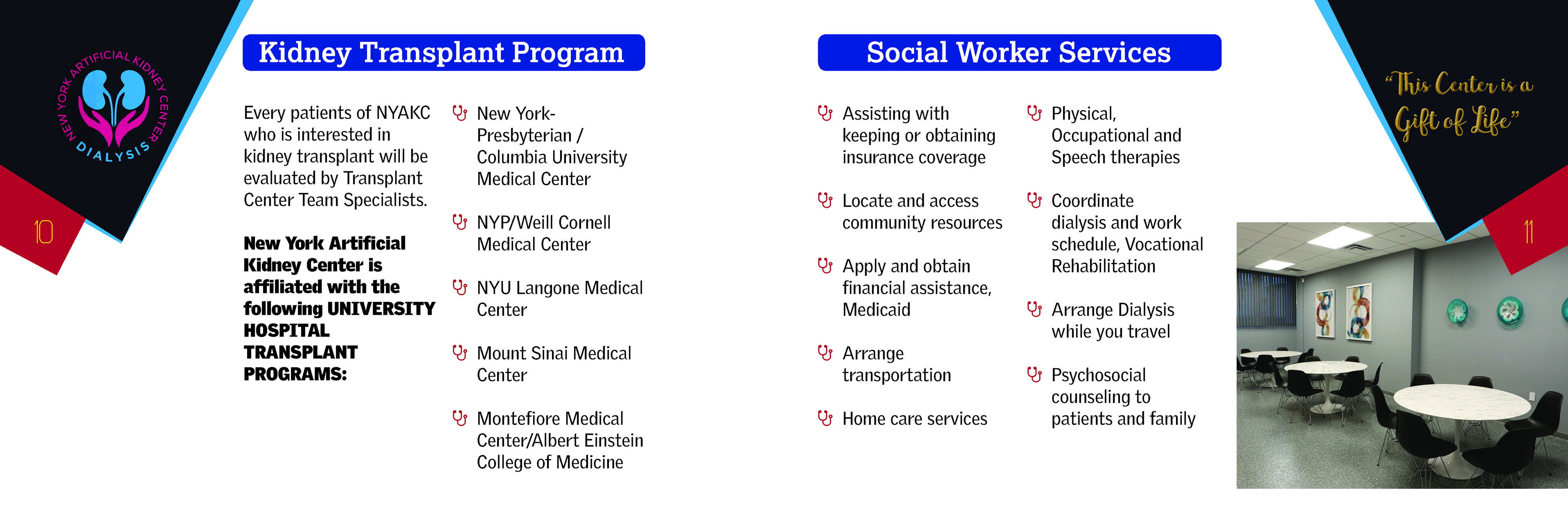 Brochure Design by anchortech for New York Artificial Kidney Center | Design #22663022