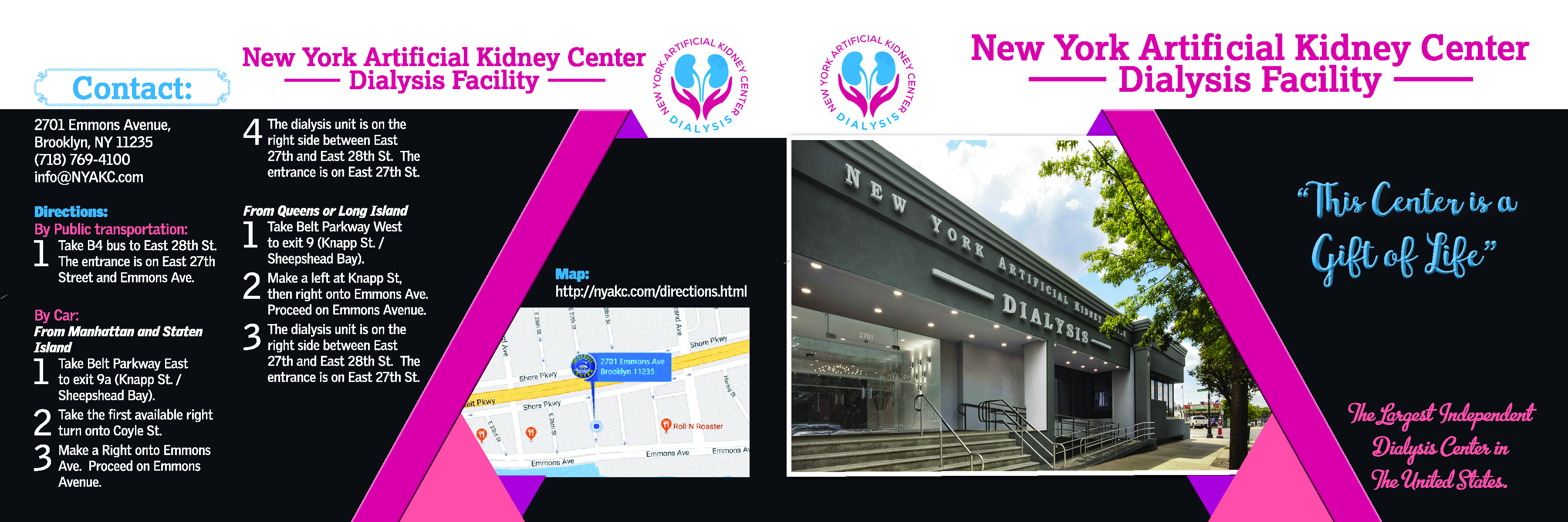 Brochure Design by anchortech for New York Artificial Kidney Center | Design #22666313