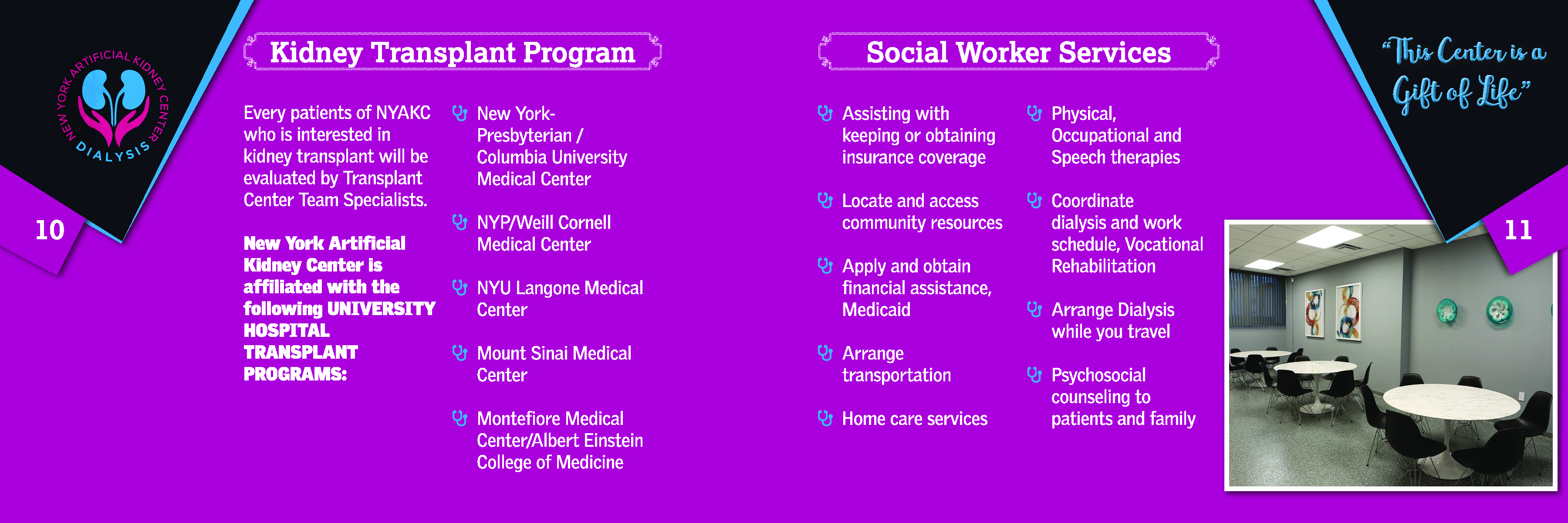 Brochure Design by anchortech for New York Artificial Kidney Center | Design #22666329