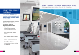 Brochure Design by De-light Hands for New York Artificial Kidney Center | Design: #22624259
