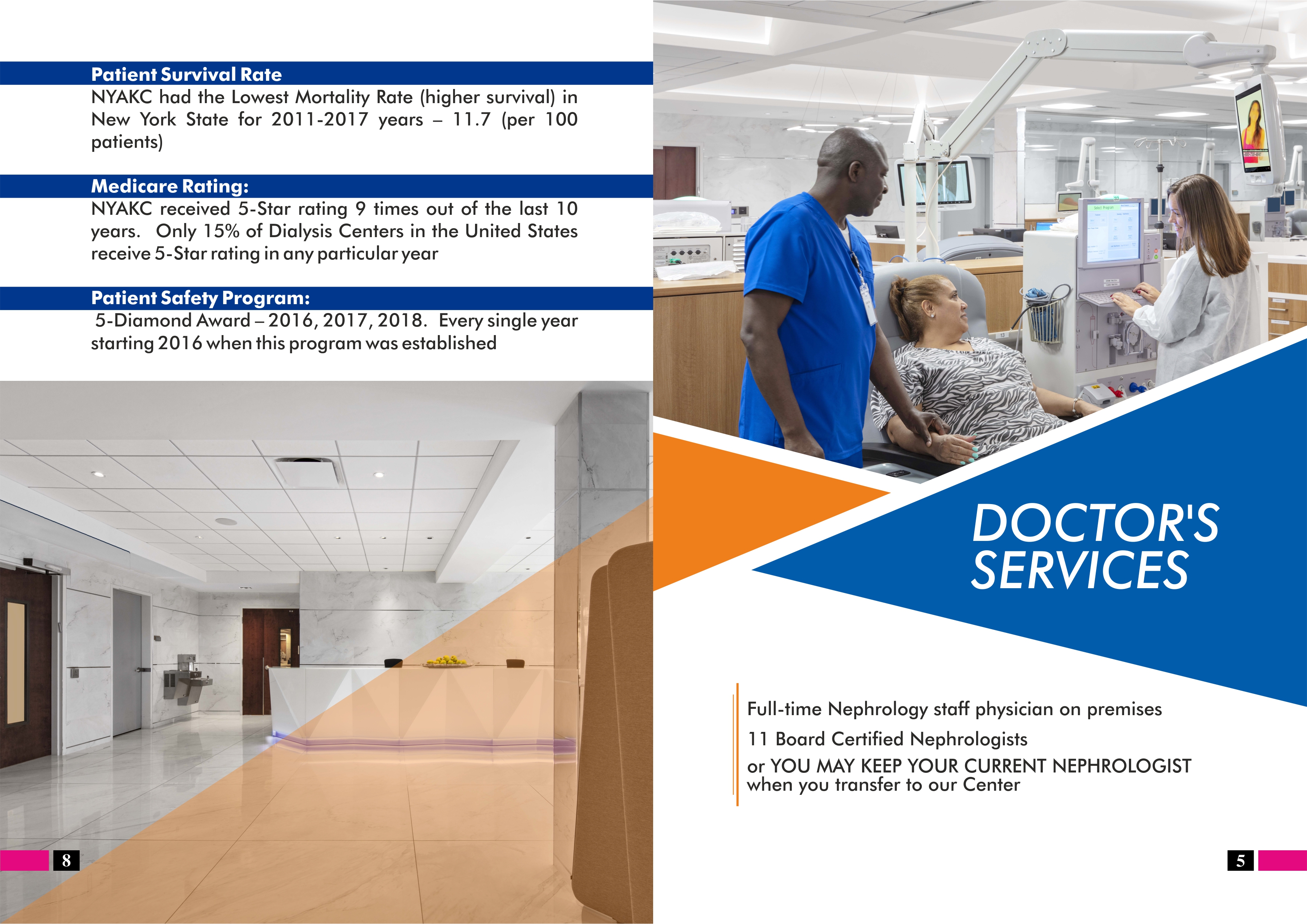 Brochure Design by De-light Hands for New York Artificial Kidney Center | Design #22624274