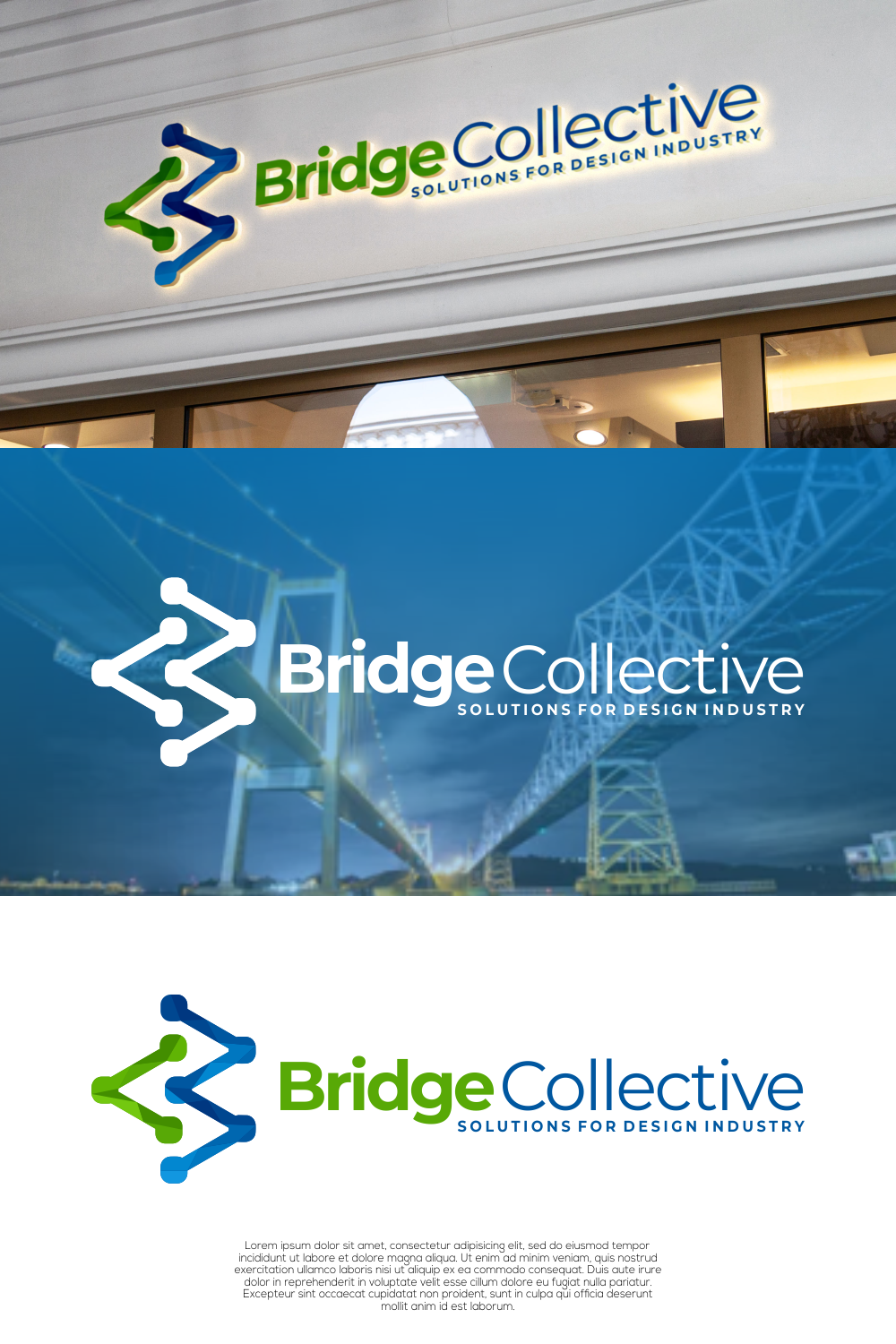 Diseño de Logo por laba tiada henti para Bridge Collective | Diseño #22612884