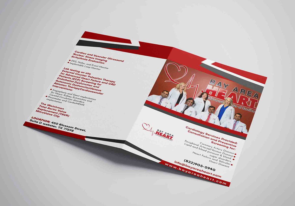 Flyer Design by Gexton for Bay Area Heart | Design #22619782
