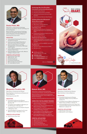 Flyer Design by Pranav Creative Graphic for Bay Area Heart | Design #22614380