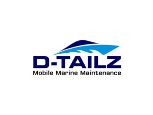 D-TAILZ in logo with Mobile Marine Maintenance underneath logo    | Diseño de Logo por R16