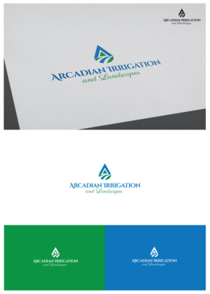 The company name should be included. but "and Landscapes" can be on a different level/smaller text or different font if that works better.  | Logo Design by goranvisnjic82