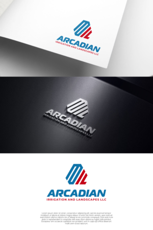 The company name should be included. but "and Landscapes" can be on a different level/smaller text or different font if that works better.  | Diseño de Logo por laba tiada henti