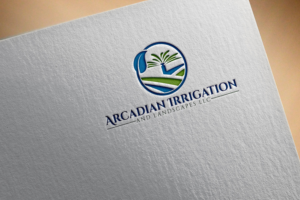 The company name should be included. but "and Landscapes" can be on a different level/smaller text or different font if that works better.  | Diseño de Logo por Ochieng