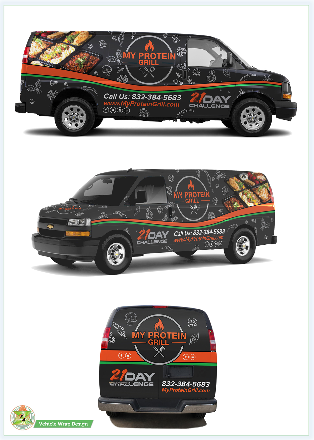Car Wrap Design by Azhoeck for hector De Los Santos | Design #22663013