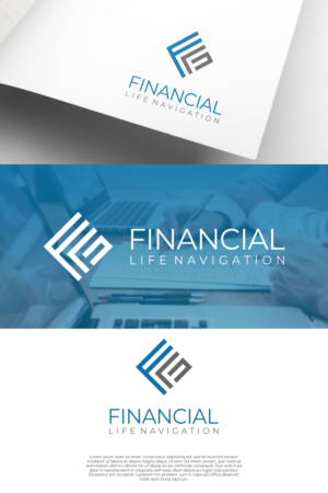 Financial Life Navigation | Diseño de Logo por laba tiada henti