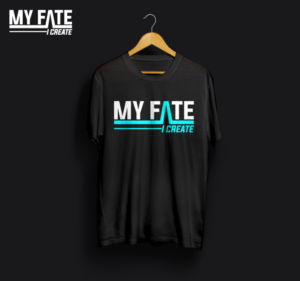 My fate | T-shirt Design by HELLOCRUNK