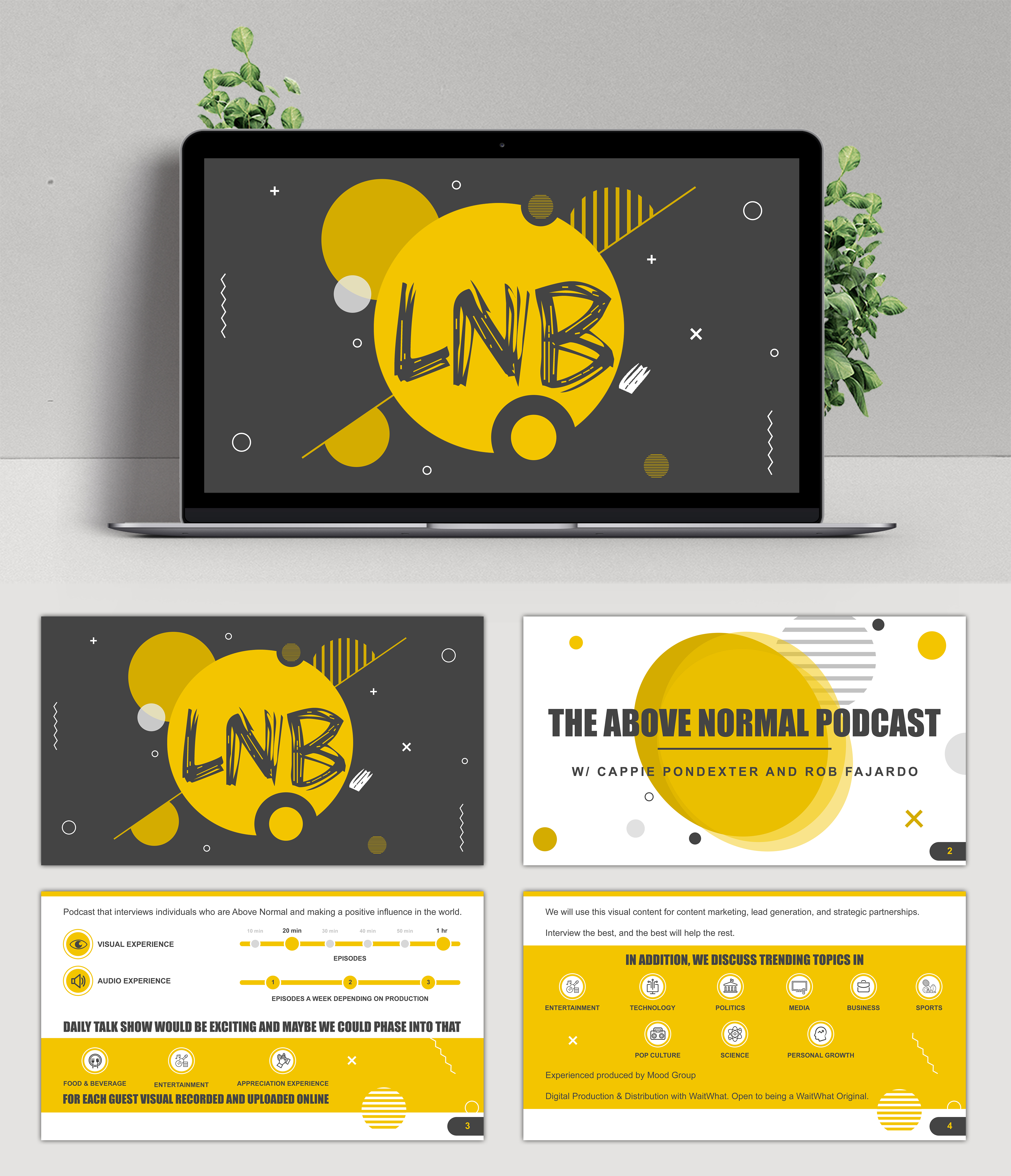 Design de PowerPoint par SAI DESIGNS pour Leave Normal Behind | Design #22686136