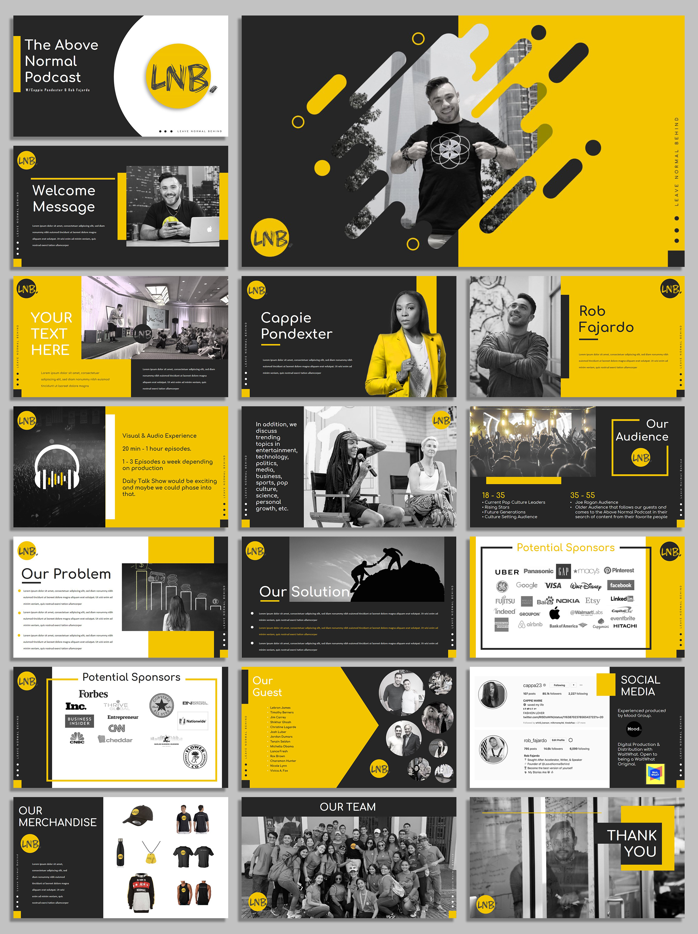 PowerPoint Design by Luvinda for Leave Normal Behind | Design #22632451