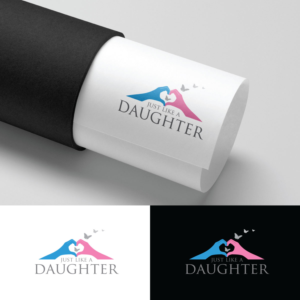Just Like A Daughter | Logo Design by Rii