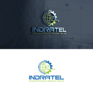 INDRATEL   -  Innovative Products | Solutions | Service  | Logo Design by Graphic Bricks