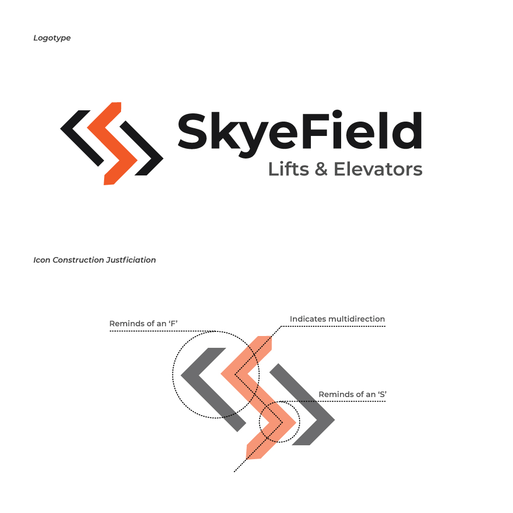 Logo Design by Happy Box for SkyField | Design #22622171