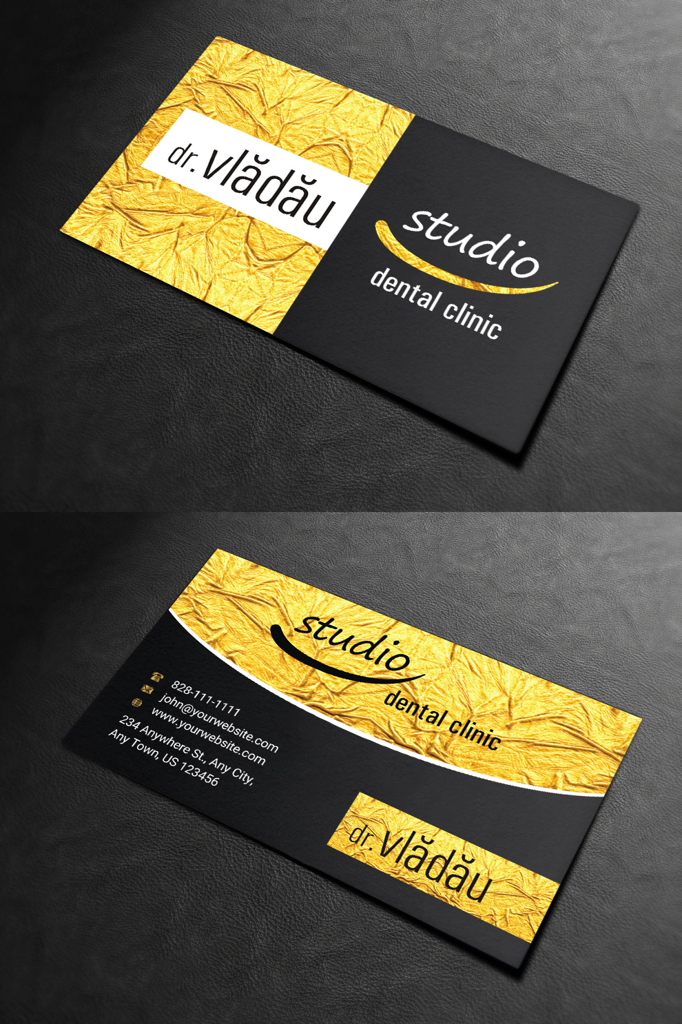 Visitenkarten-Design von INDIAN_Ashok für HIPPOKRATES DE KOS SRL  VAT: 32153681 | Design #22623624