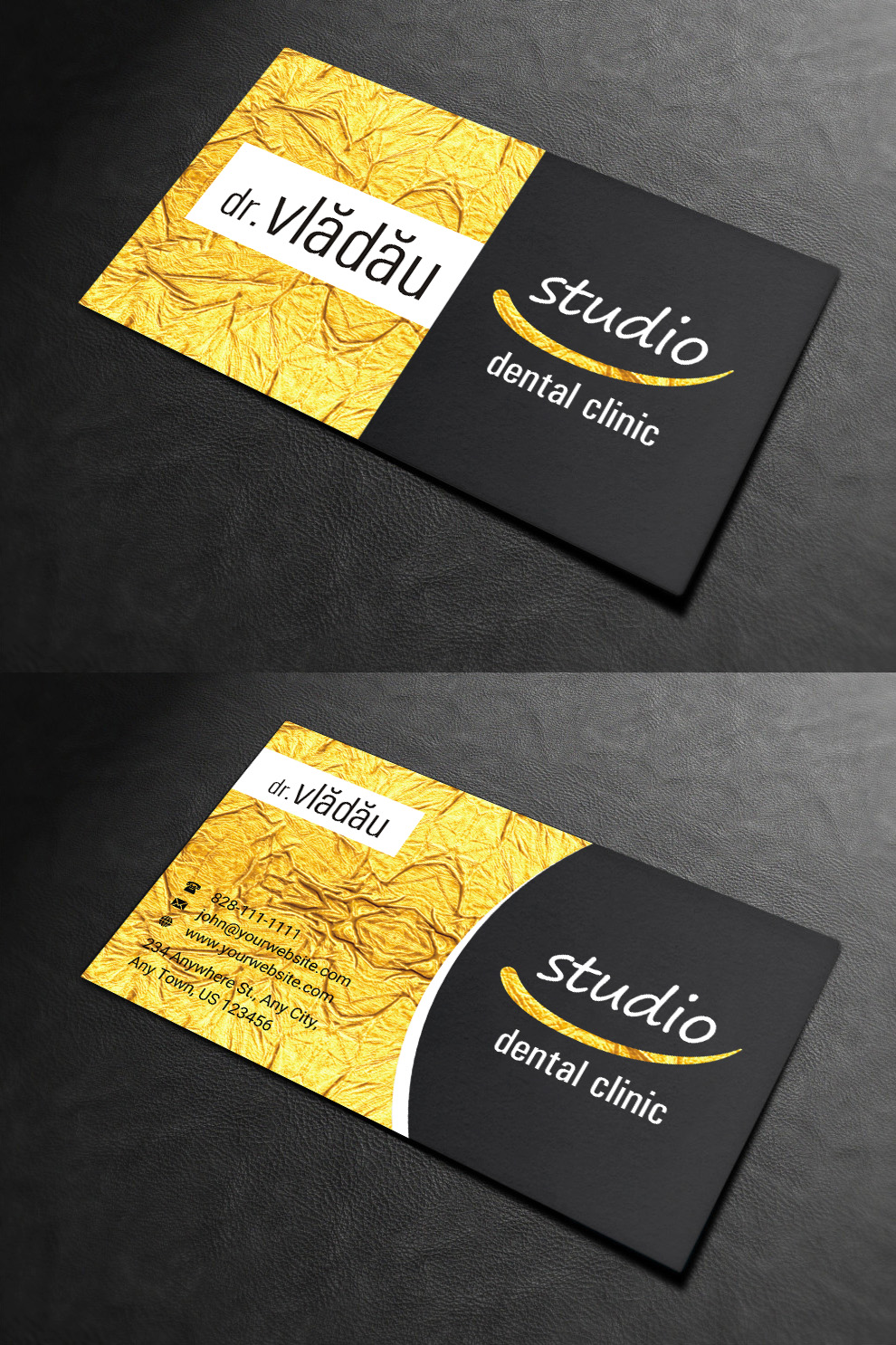 Visitenkarten-Design von INDIAN_Ashok für HIPPOKRATES DE KOS SRL  VAT: 32153681 | Design #22623626