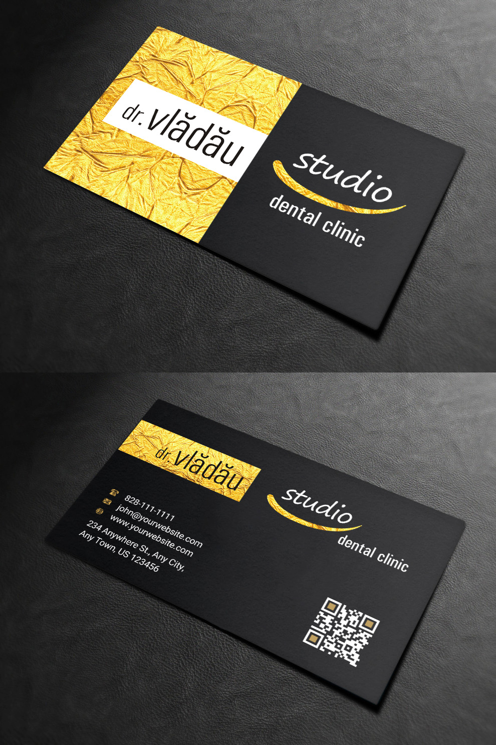 Business Card Design by INDIAN_Ashok for HIPPOKRATES DE KOS SRL  VAT: 32153681 | Design #22623628