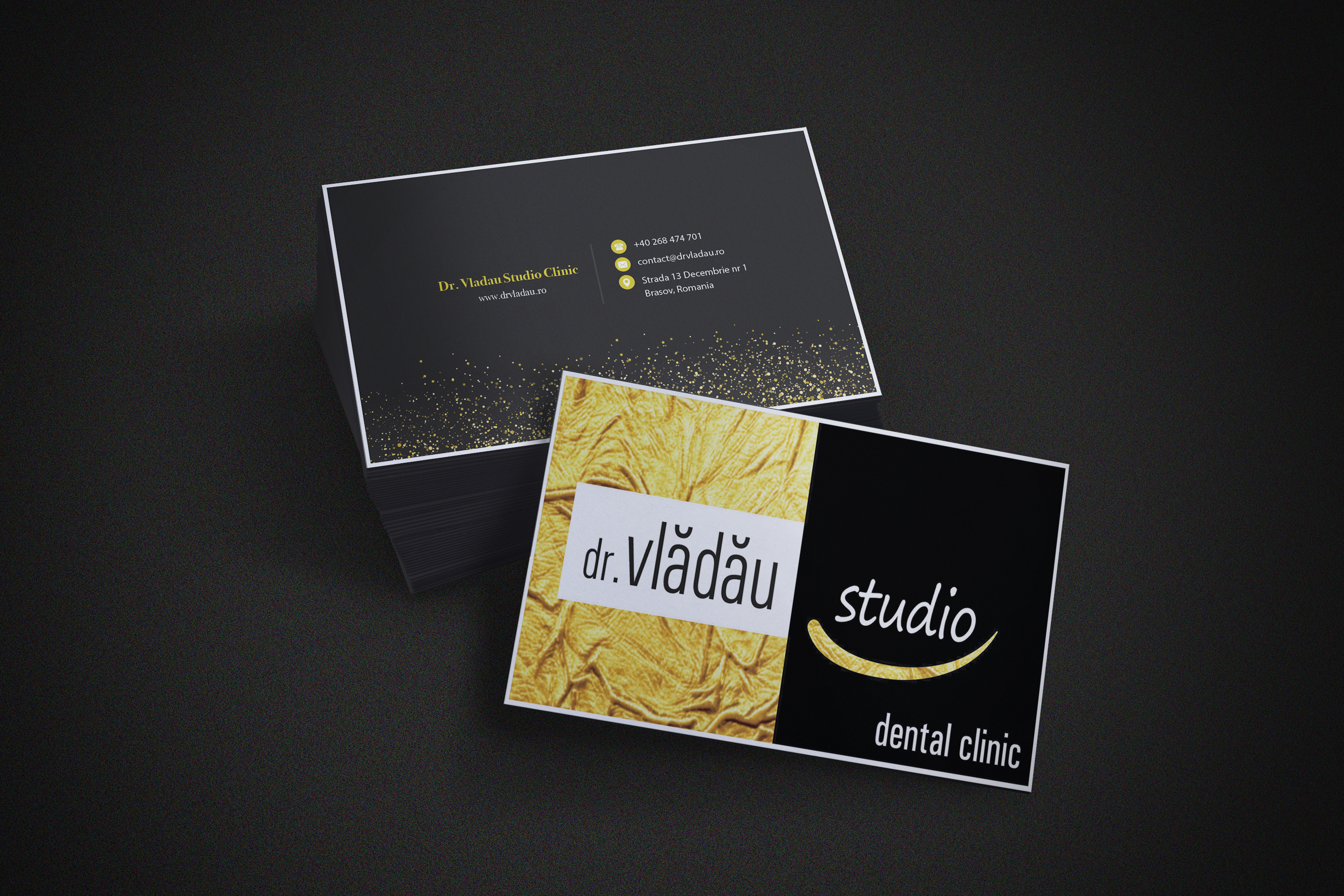 Business Card Design by pentaxial for HIPPOKRATES DE KOS SRL  VAT: 32153681 | Design #22655164