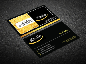 Business Card Design by Verified artistry (Design garden) for HIPPOKRATES DE KOS SRL  VAT: 32153681 | Design #22625311
