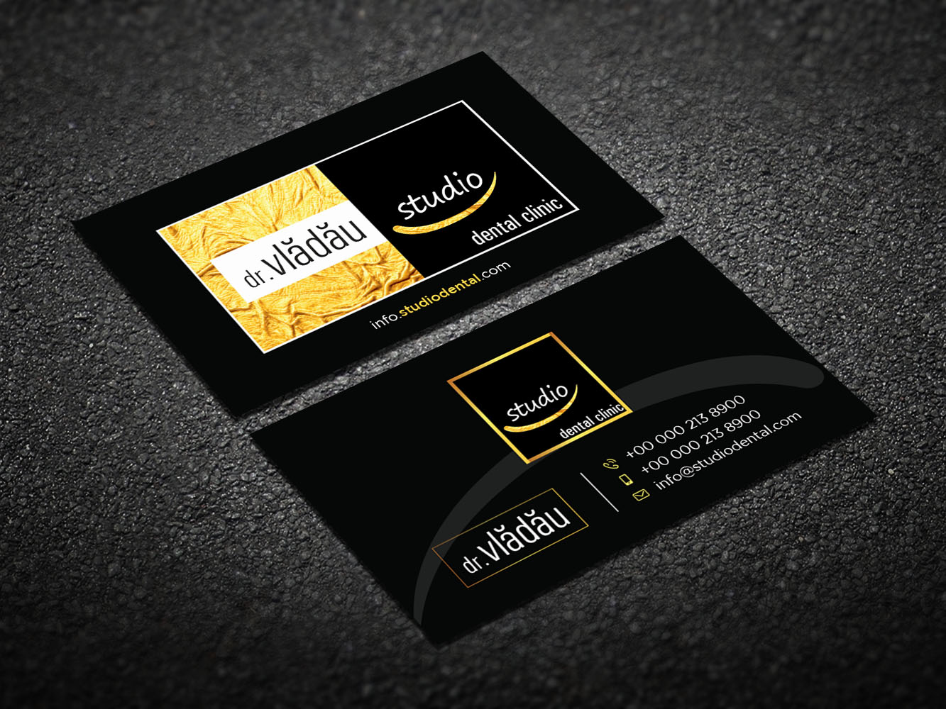 Business Card Design by Verified artistry (Design garden) for HIPPOKRATES DE KOS SRL  VAT: 32153681 | Design #22625320
