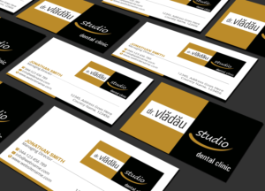 Business Card Design by Creations Box 2015 for HIPPOKRATES DE KOS SRL  VAT: 32153681 | Design: #22628857